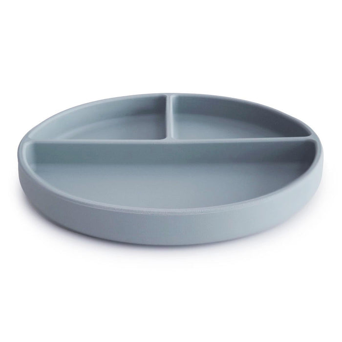 Mushie Silicone Suction Plate - Tiny Tots Baby Store