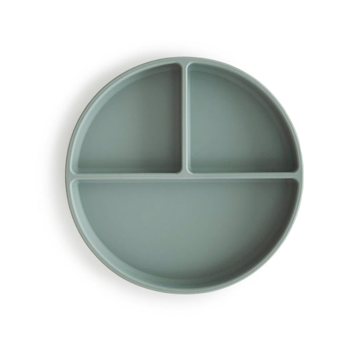 Mushie Silicone Suction Plate - Tiny Tots Baby Store