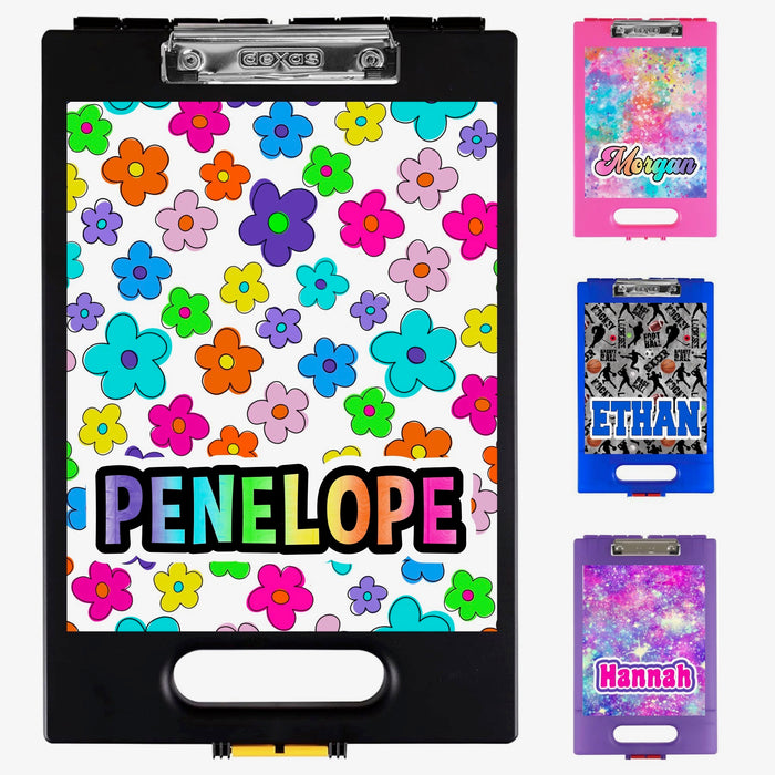 Namedrops Clipboard Case - Choose any pattern