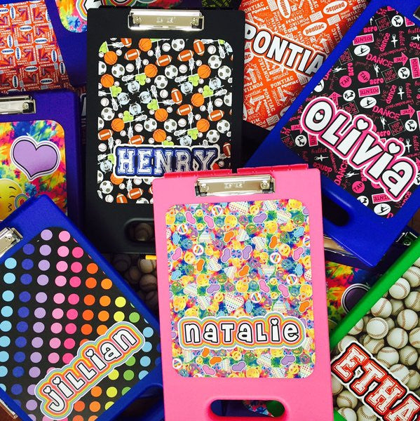 Namedrops Clipboard Case - Choose any pattern