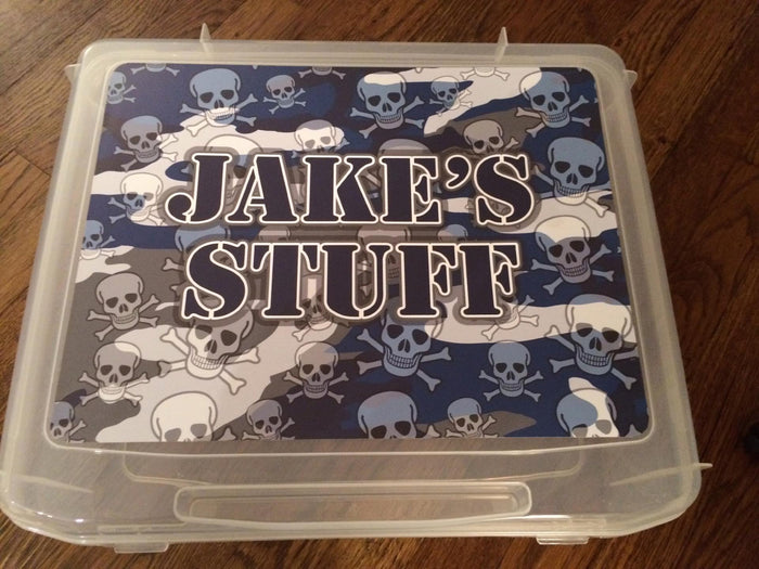 Namedrops Large Junk Box - Choose any pattern