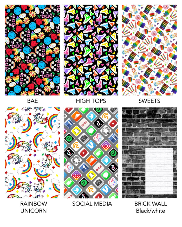 Namedrops Large Junk Box - Choose any pattern
