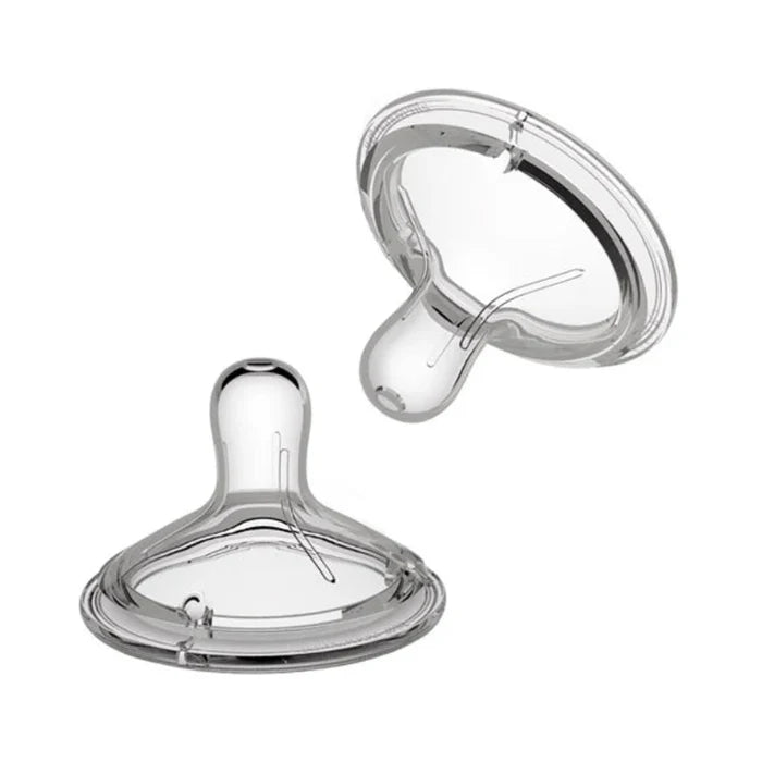 Nanobebe Silicone Teats- Slow Flow