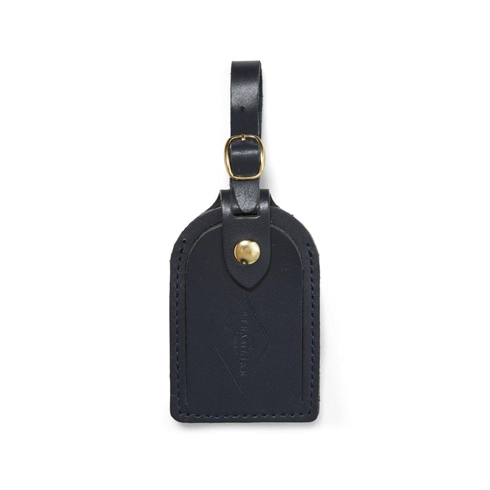 Navy Leather - Luggage Tag Accessories Steamline Luggage