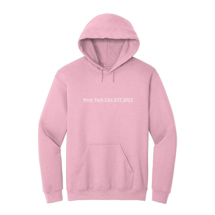 New York City EST printed Hooded Sweatshirt