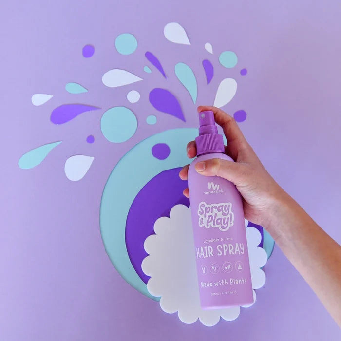 No Nasties - Natural Hair Spray in Lavender and Fresh Lime