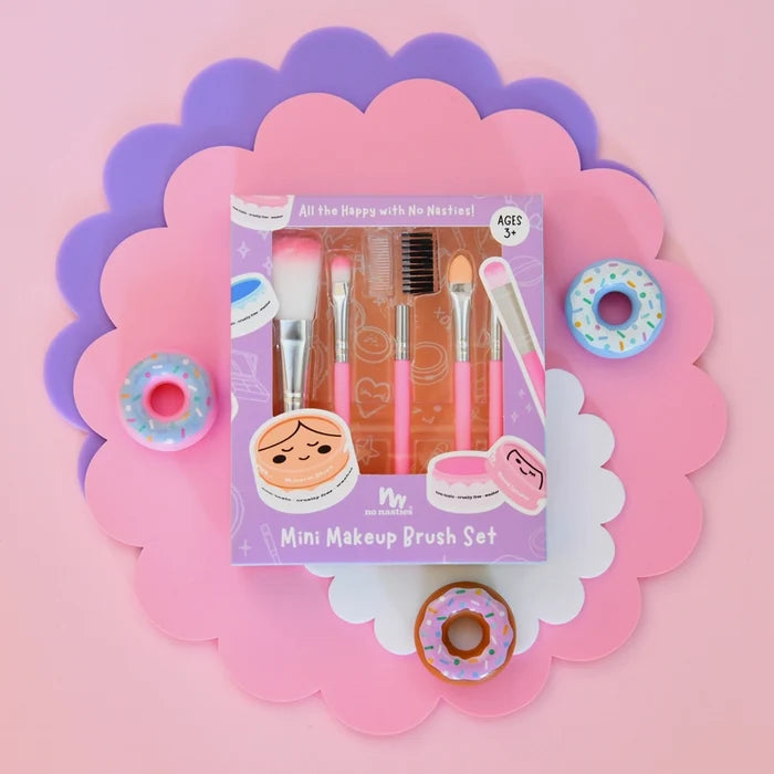 No Nasties Kids Mini Makeup Brush Set