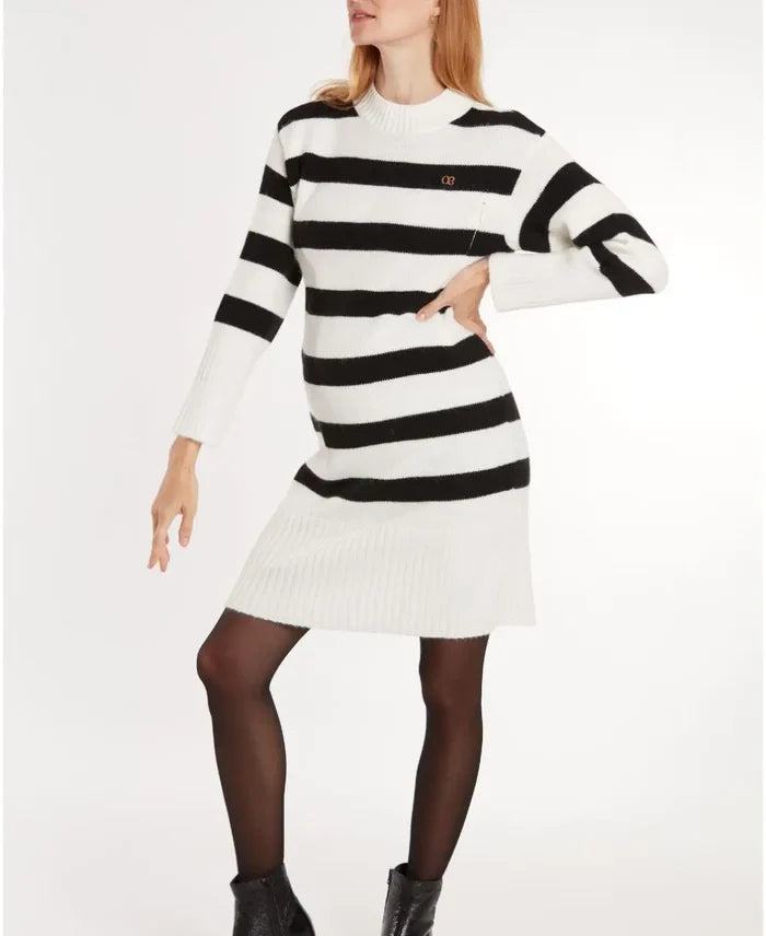 Deauville maternity and nursing sweater dress