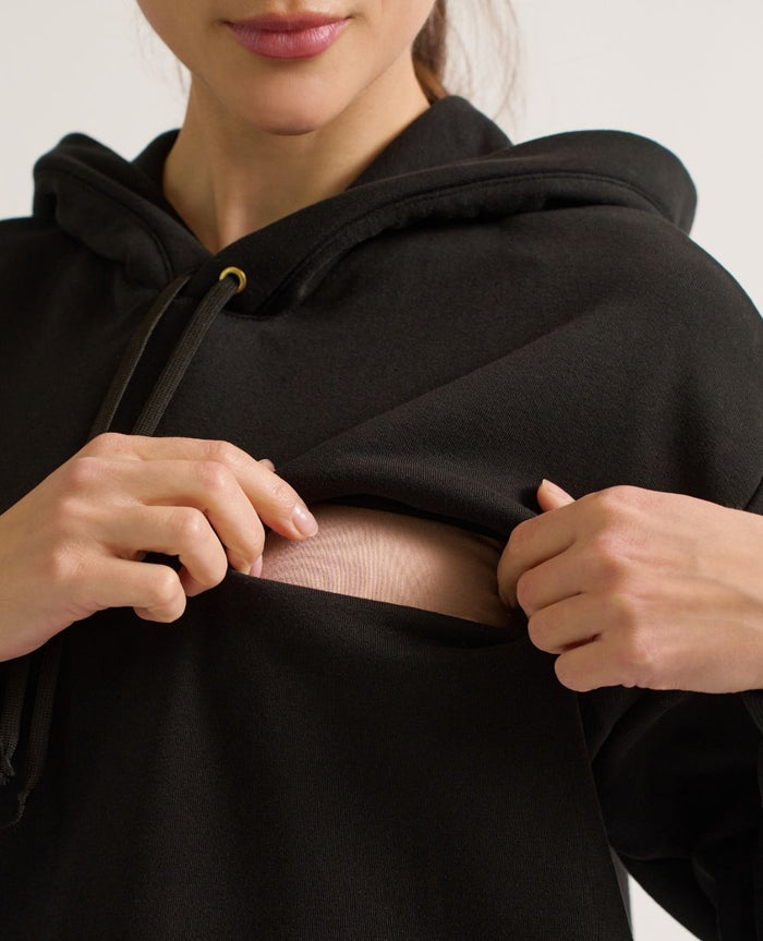 Nursing Sweatshirt Boston Black