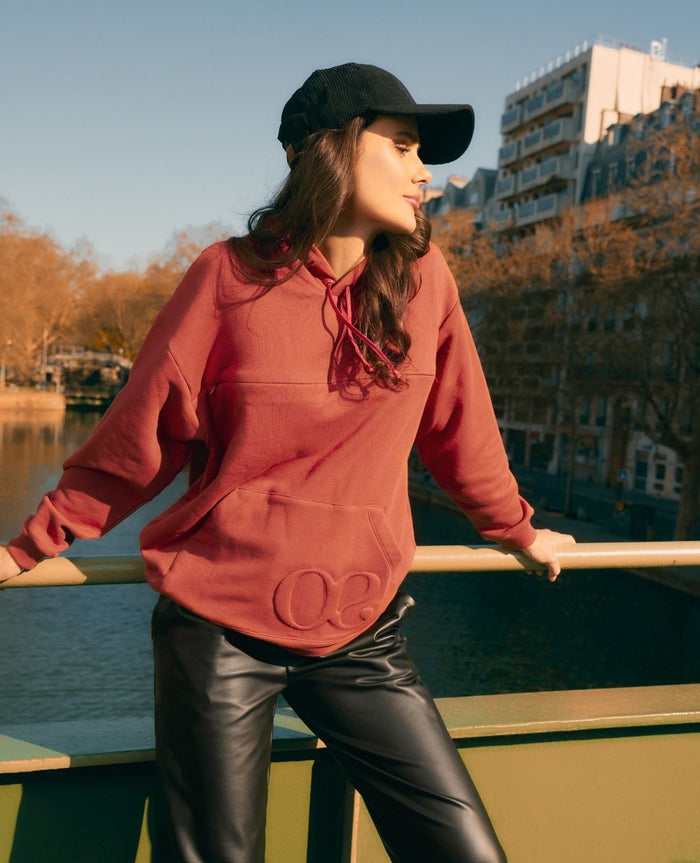 Nursing Sweatshirt Boston Terracotta