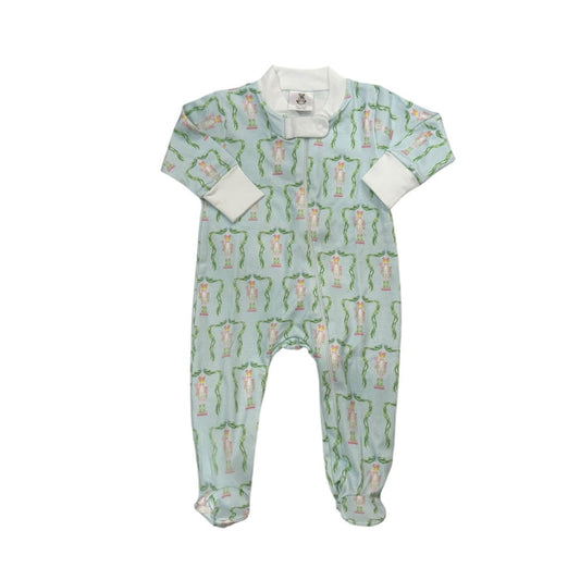 Nutcracker Pastel Baby Girl Footie Babygrow