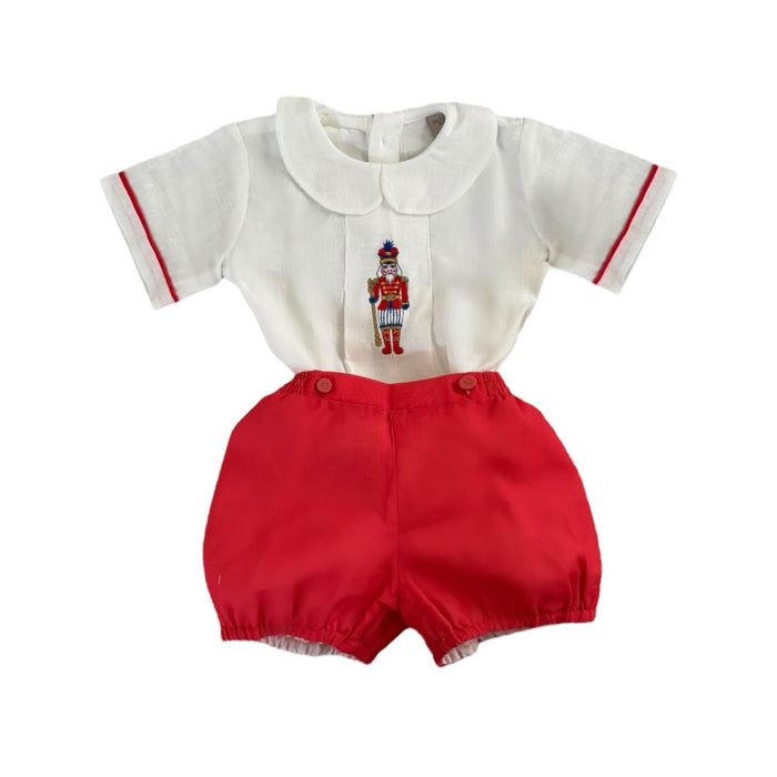 Nutcracker Red Boy 2-Piece Set
