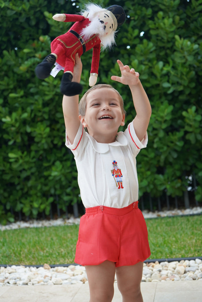 Nutcracker Red Boy 2-Piece Set
