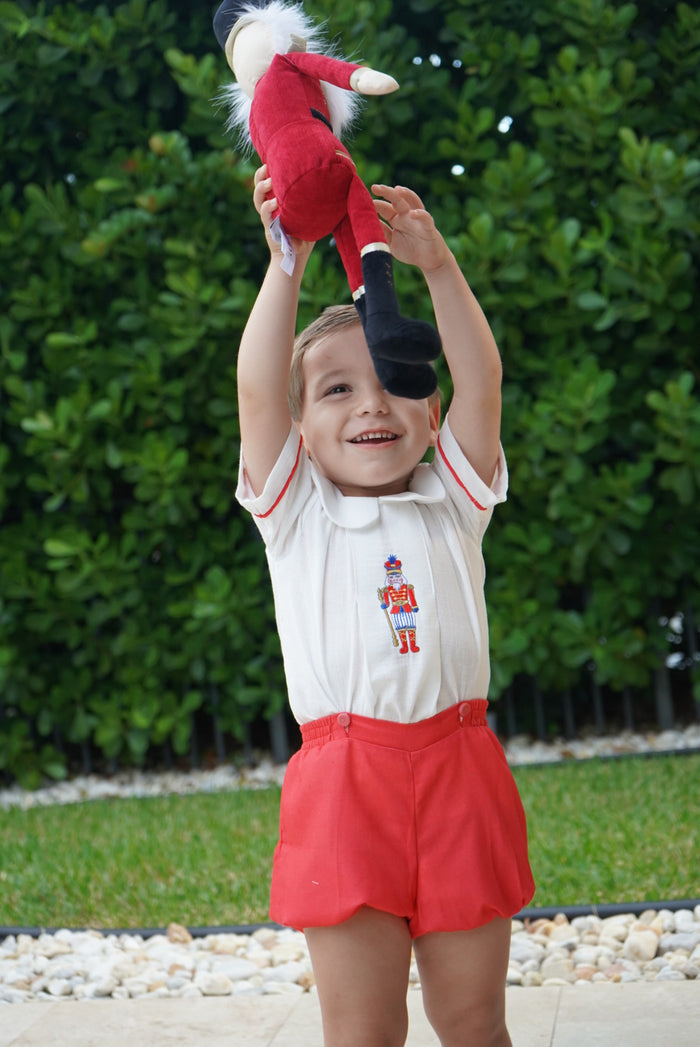 Nutcracker Red Boy 2-Piece Set