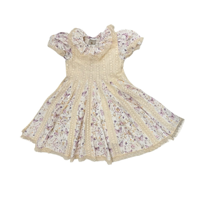 Oli Butterfly Handembroidered Girl Dress