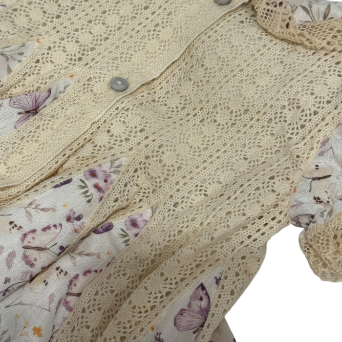 Oli Butterfly Handembroidered Girl Dress