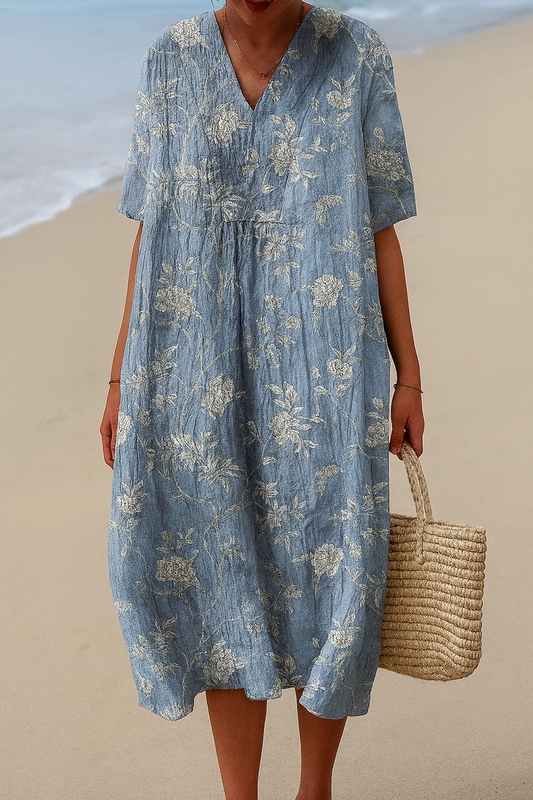 Olivia | Lagoon Dress