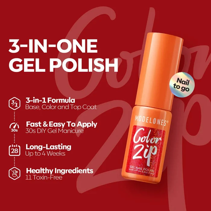 One Step Gel Polish - Set A Fire