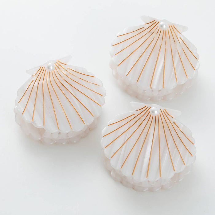 Opal Pearl Seashell Claw Clip