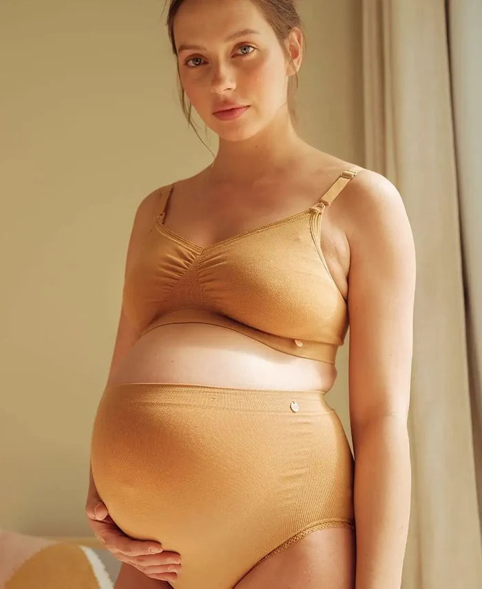 Maternity seamless maxi brief Organic cumin