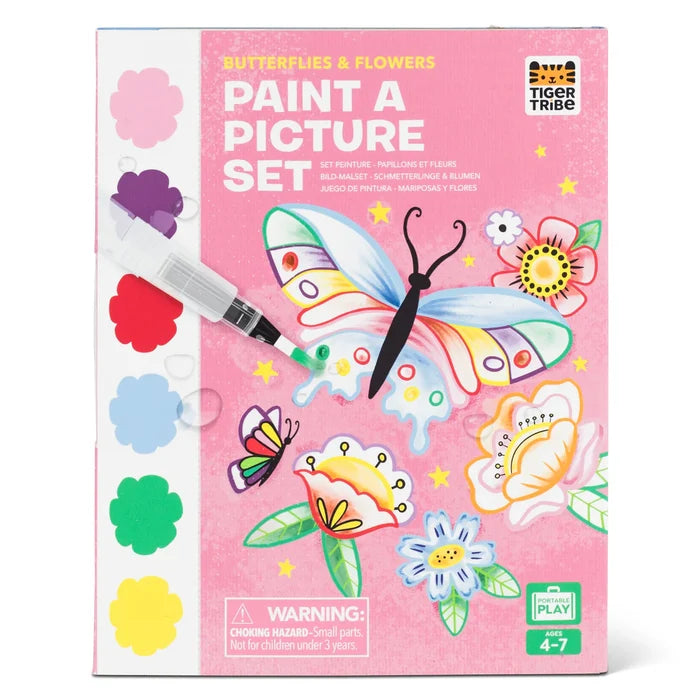 butterflies and flowers