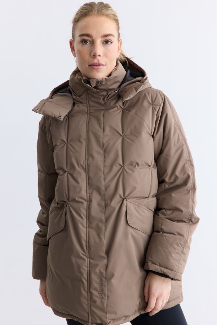 Rethinkit Parka Jacket Cube Jacket 3201 walnut