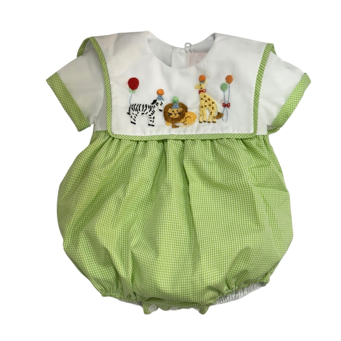 Party Animals Green French Knot Bubble
