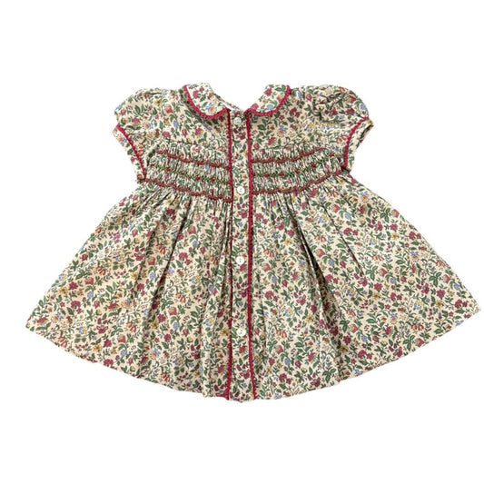 Pascua Floral Handsmocked Dress