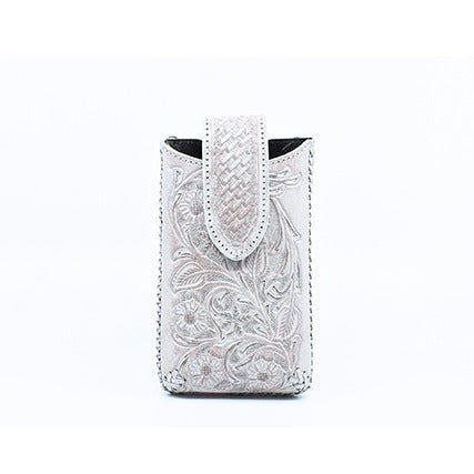 Pau Phone Crossbody - White