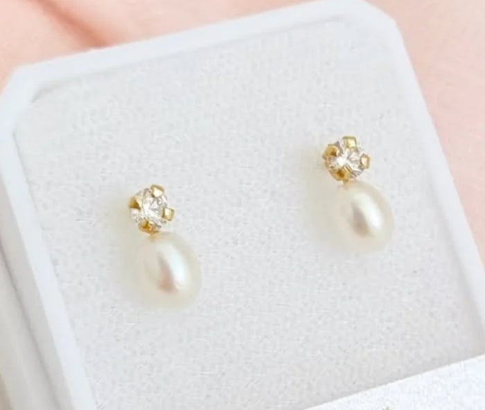 Pearl Stud 14K Gold