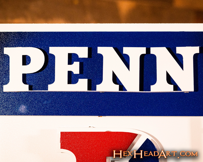 Pennsylvania PENN Athletic Shield 3D artwork