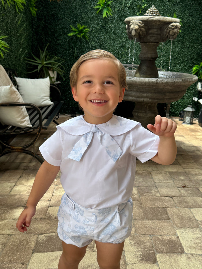 Petra Toile Safari Sailor Boy 2-Pc Set