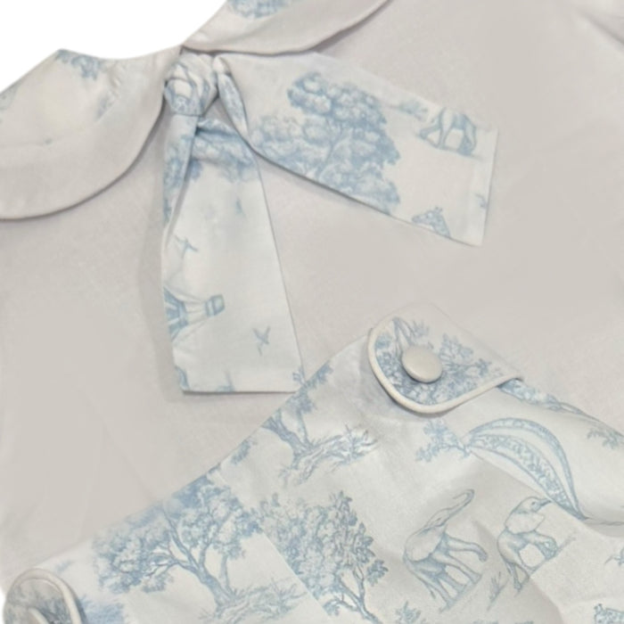 Petra Toile Safari Sailor Boy 2-Pc Set