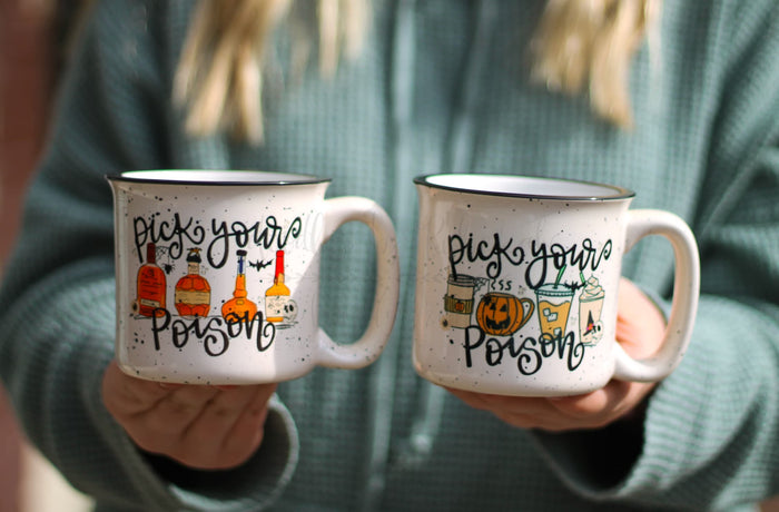 Pick Your Poison Bourbon Mug - Coffee Mug
