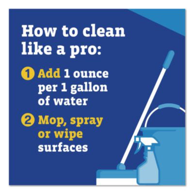 PINE-SOL Sparkling Wave Scent CloroxPro Multi-Surface Cleaner Concentrated, 3x80 oz/cs (60609) (BLUE)