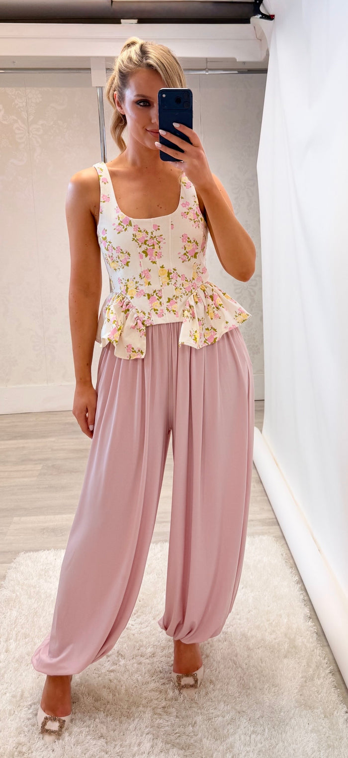 Pink Billow Pants