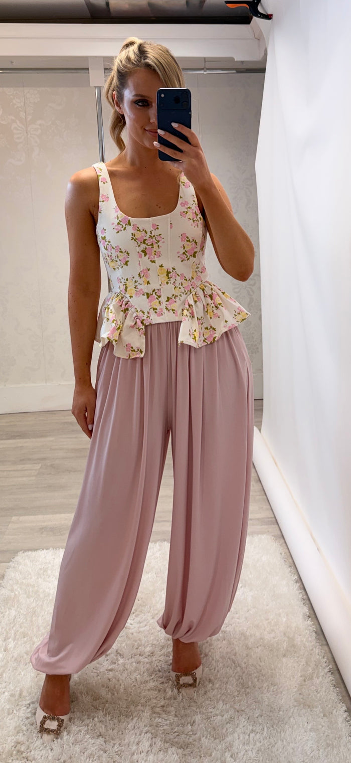 Pink Billow Pants