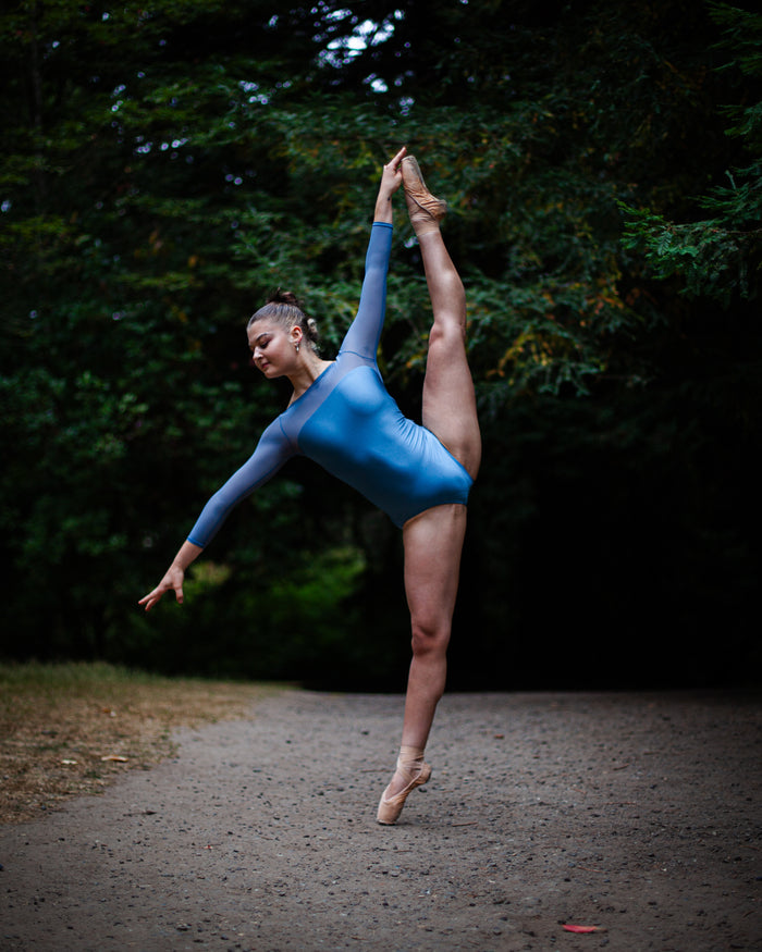Platinum Leotard - Jule Dancewear