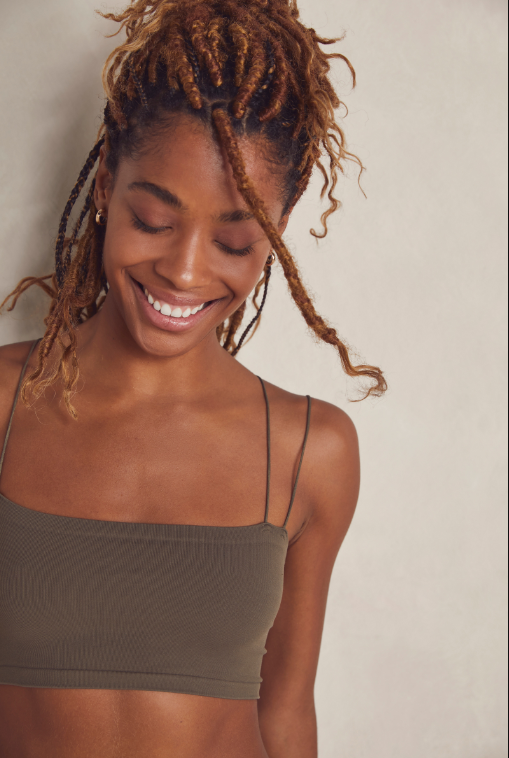 Play Date Bralette- Deep Olive