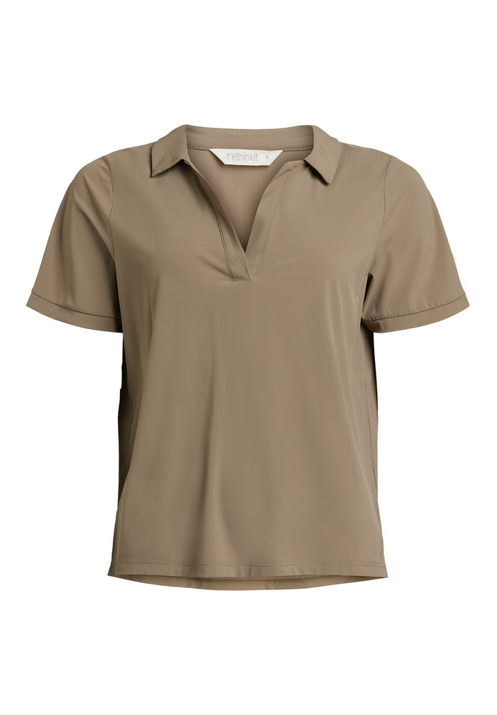 Rethinkit Polo Tee Serve 1 Top 3331 fallen rock