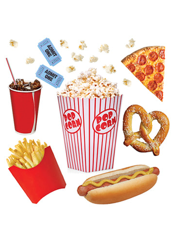 Popcorn & Snacks XL Decals