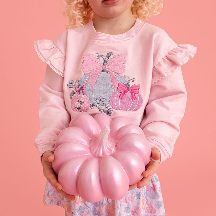 Posh Pumpkin Patch Fleece Sweatshirt
