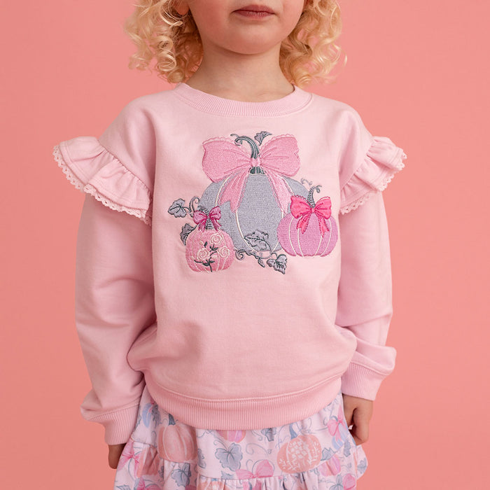Posh Pumpkin Patch Fleece Sweatshirt