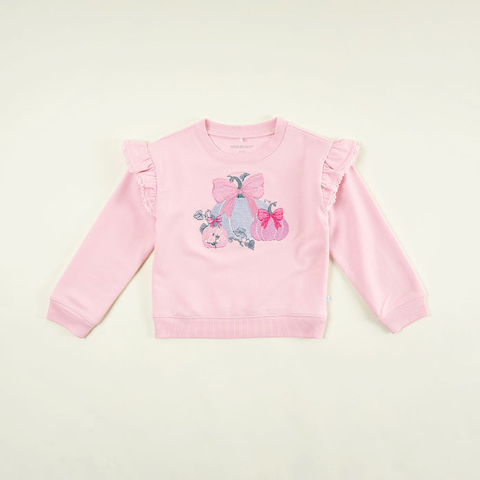 Posh Pumpkin Patch Fleece Sweatshirt
