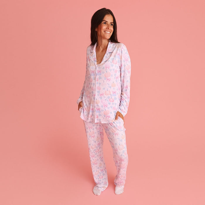 Posh Pumpkins Women's Luxe Pajama Pant Set