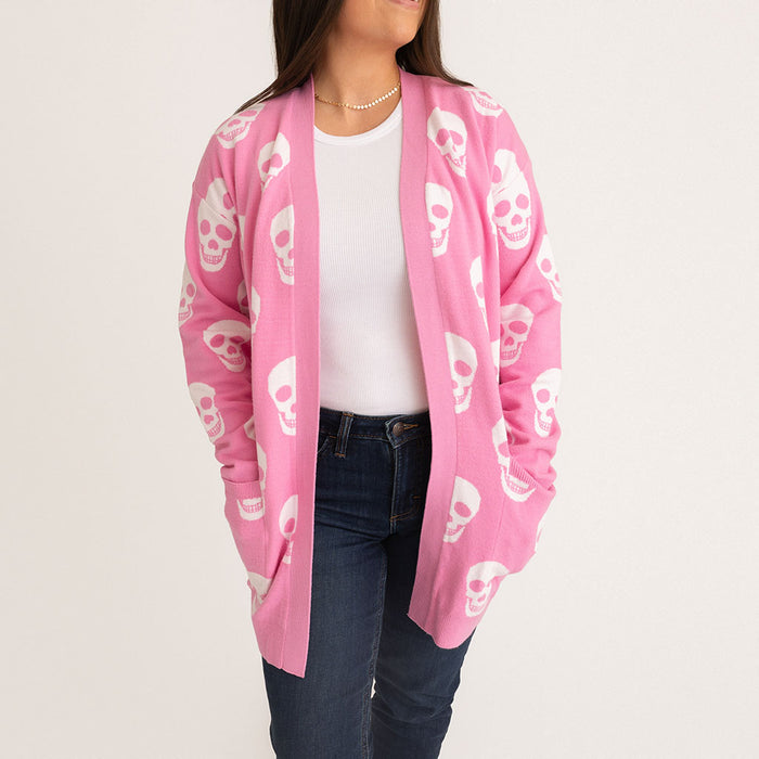 Posh Skelly Women's Jacquard Cardigan