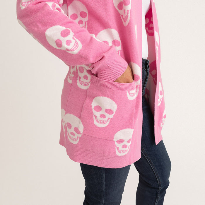 Posh Skelly Women's Jacquard Cardigan