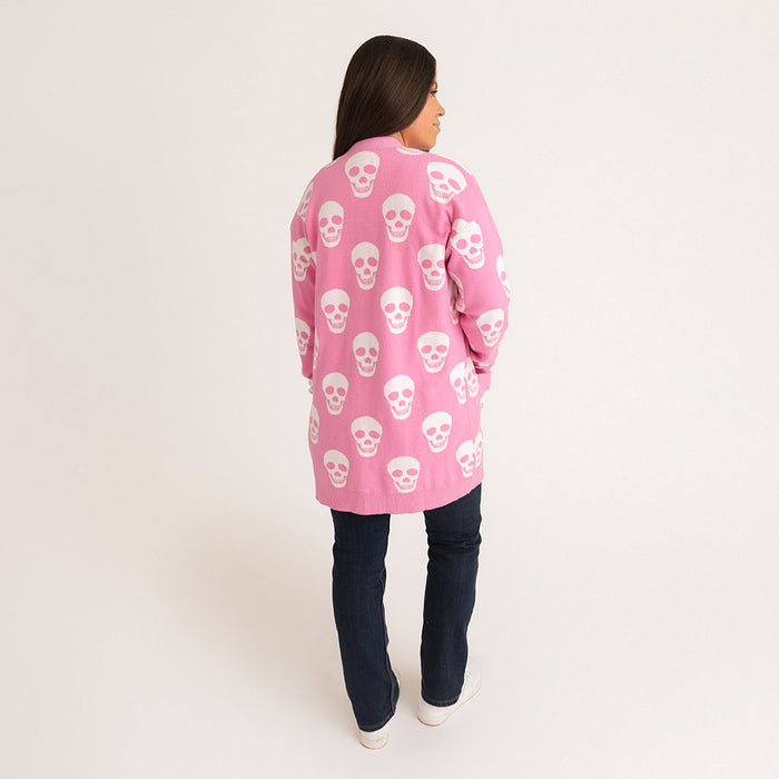 Posh Skelly Women's Jacquard Cardigan