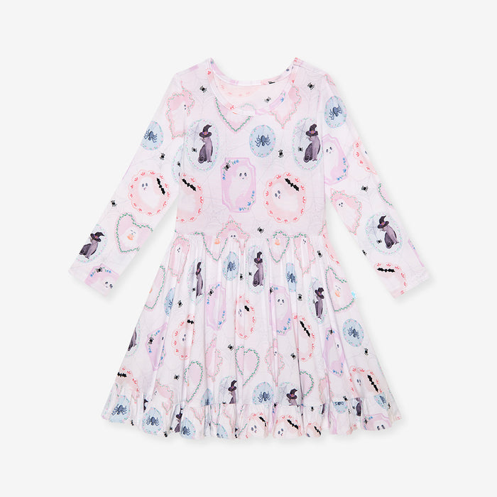 Posh Spooks Ruffled Twirl Dress