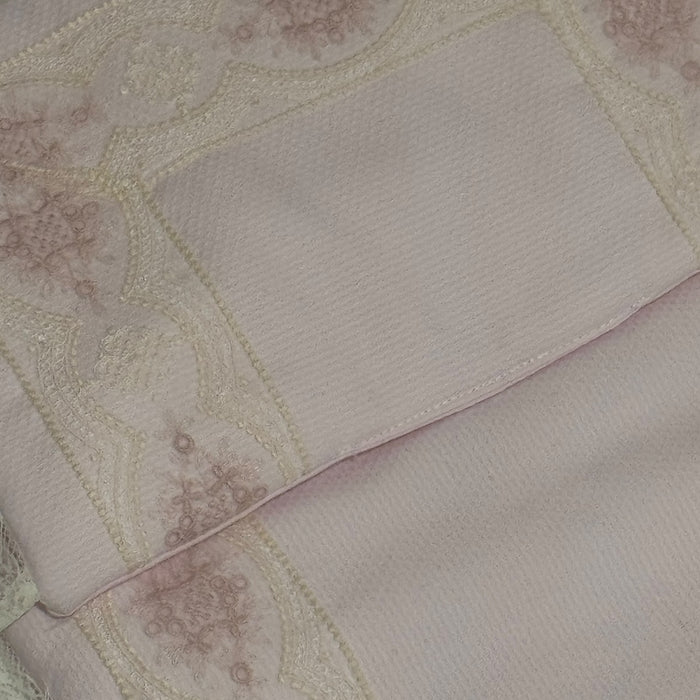 PREORDER Clotilde Pink /Pink Bassinet Pad/Liner 2-piece set (SHIPS OCTOBER)
